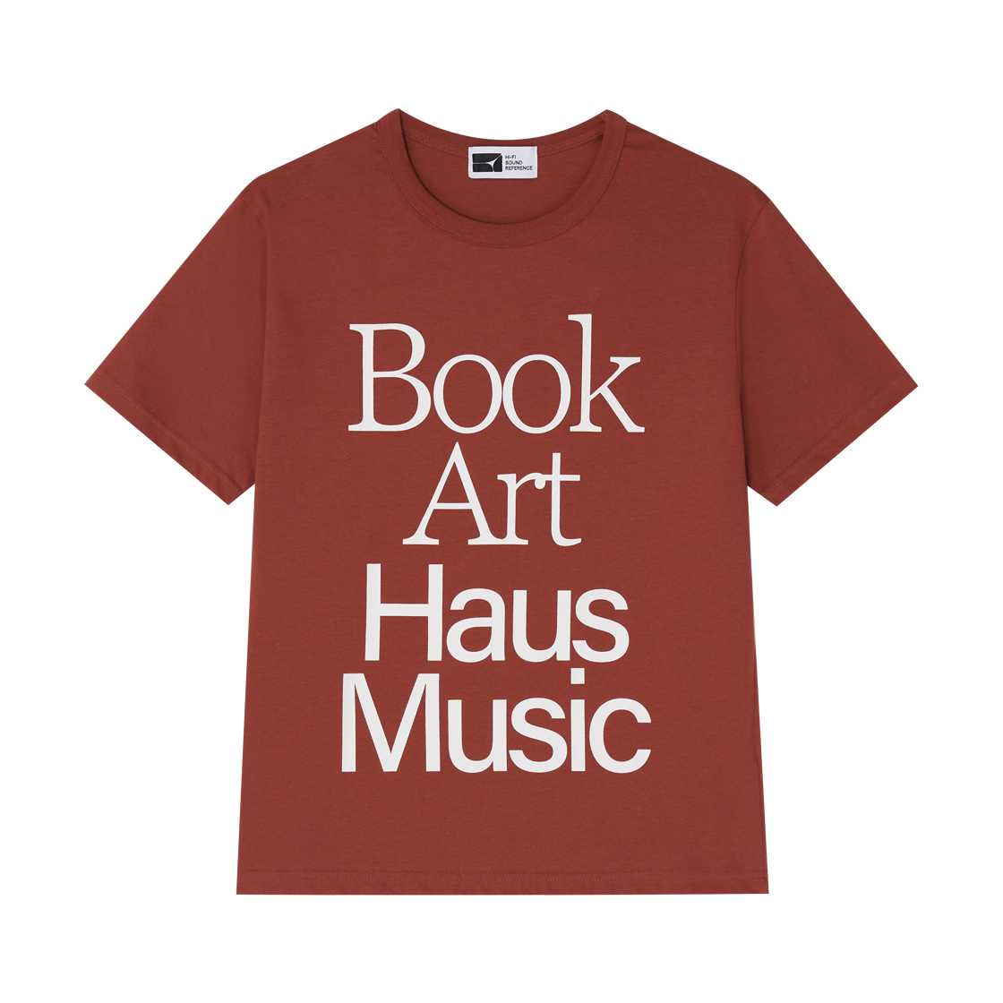 HFSR25SSUTS010VR Hifi Sound Reference Book, Musik T-Shirts, Vintage Red