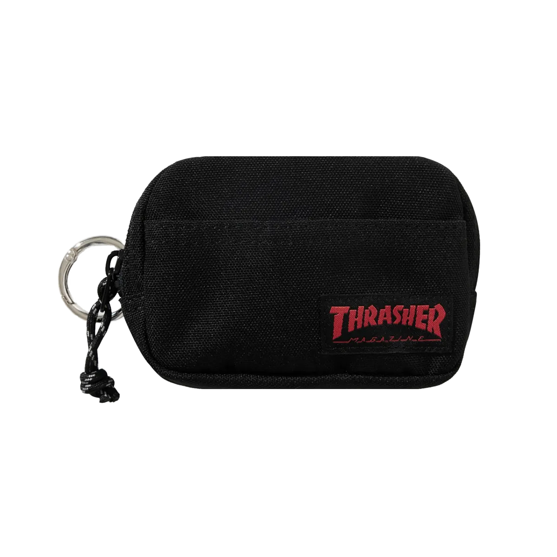 트레셔 멀티 미니 파우치 블랙/레드(THRASHER Multi Mini Pouch Black/Red)