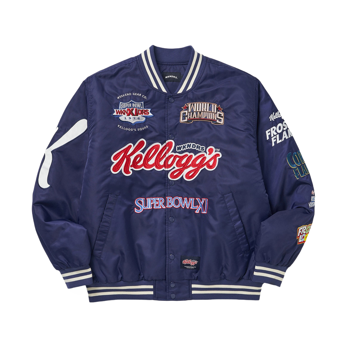 - WKNDRS x Kellogg's H.O.F Jacket Blue