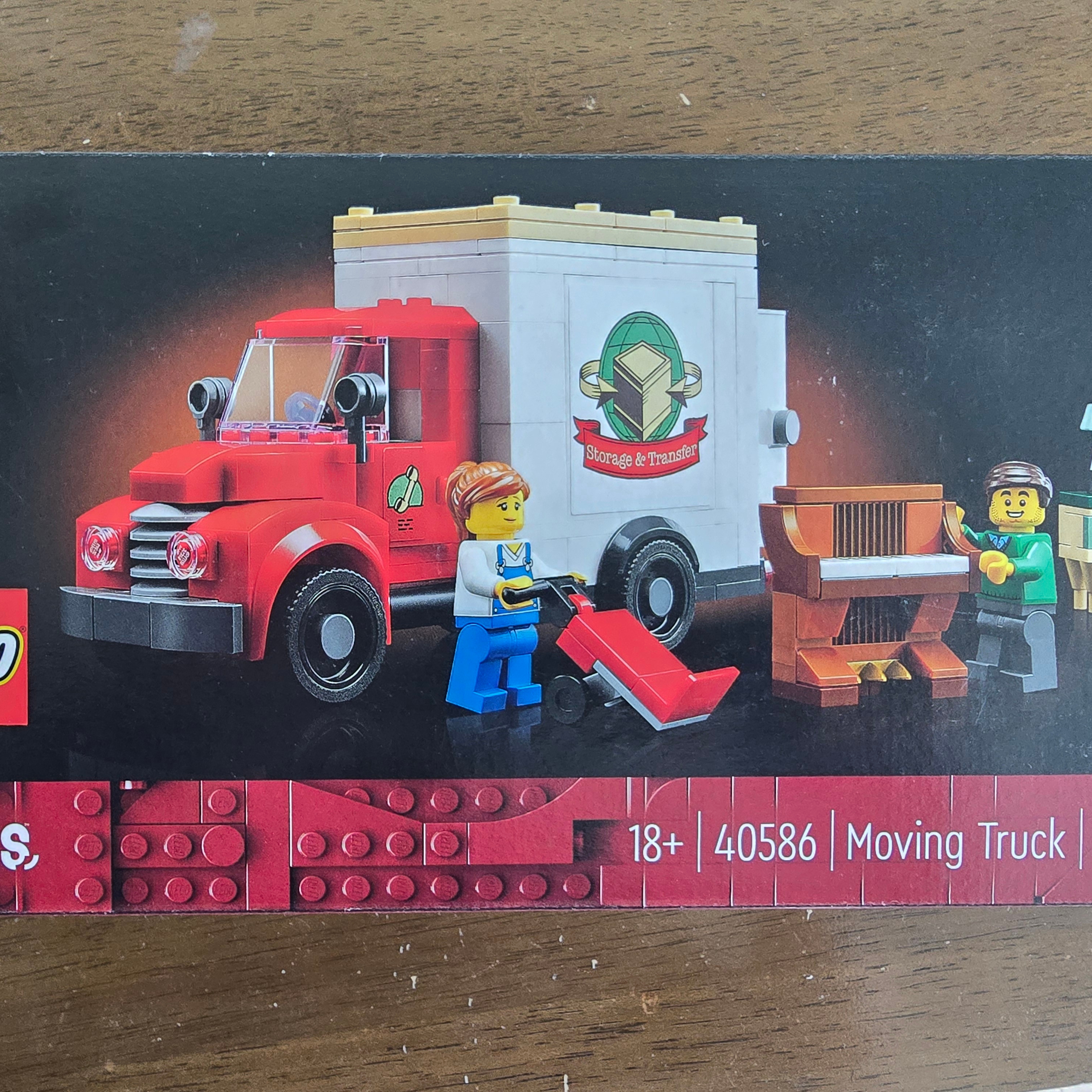 Lego Moving Truck 착용 스타일