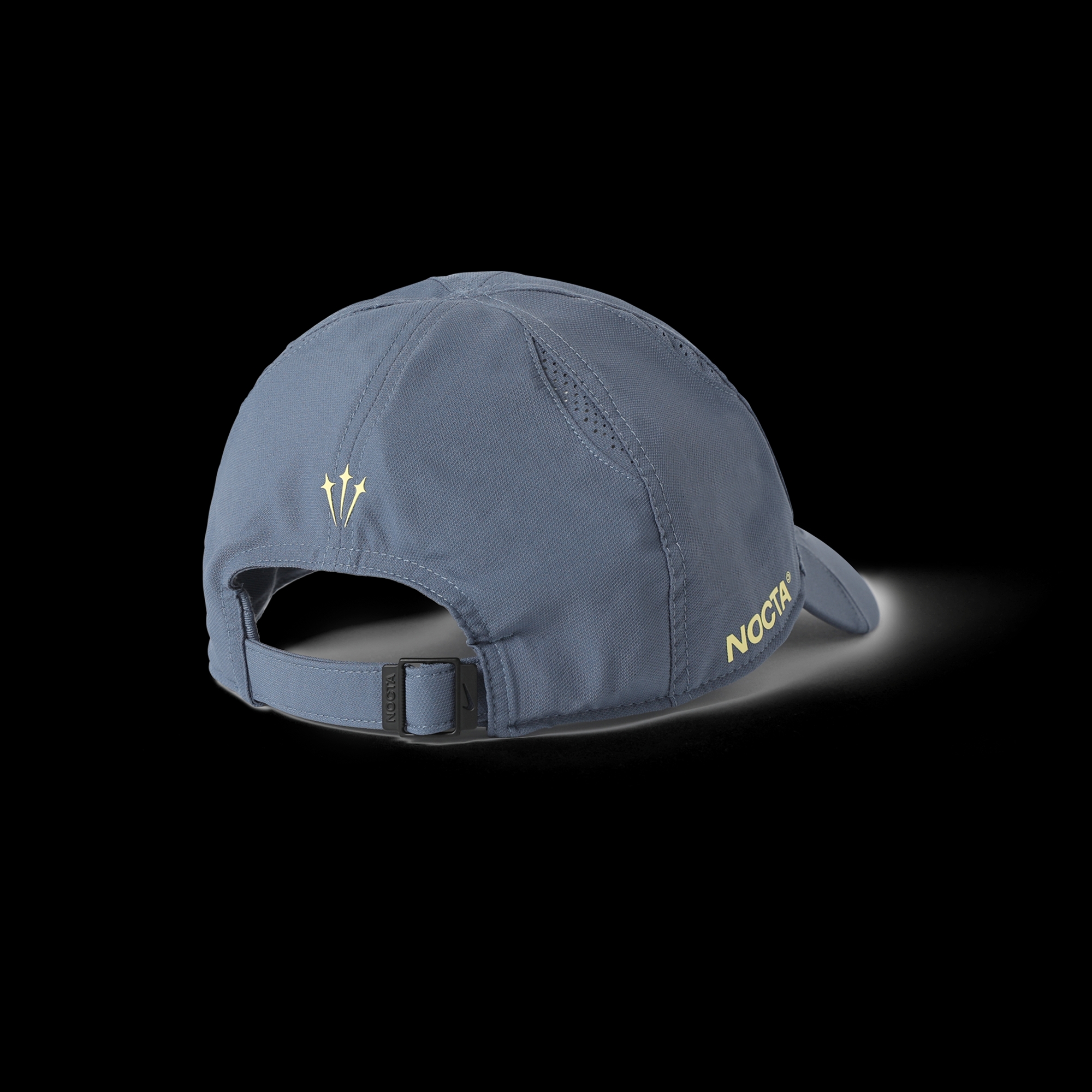 Nike x Drake Nocta Club Cap Diffused Blue Citron Tint 착용 스타일 - 2