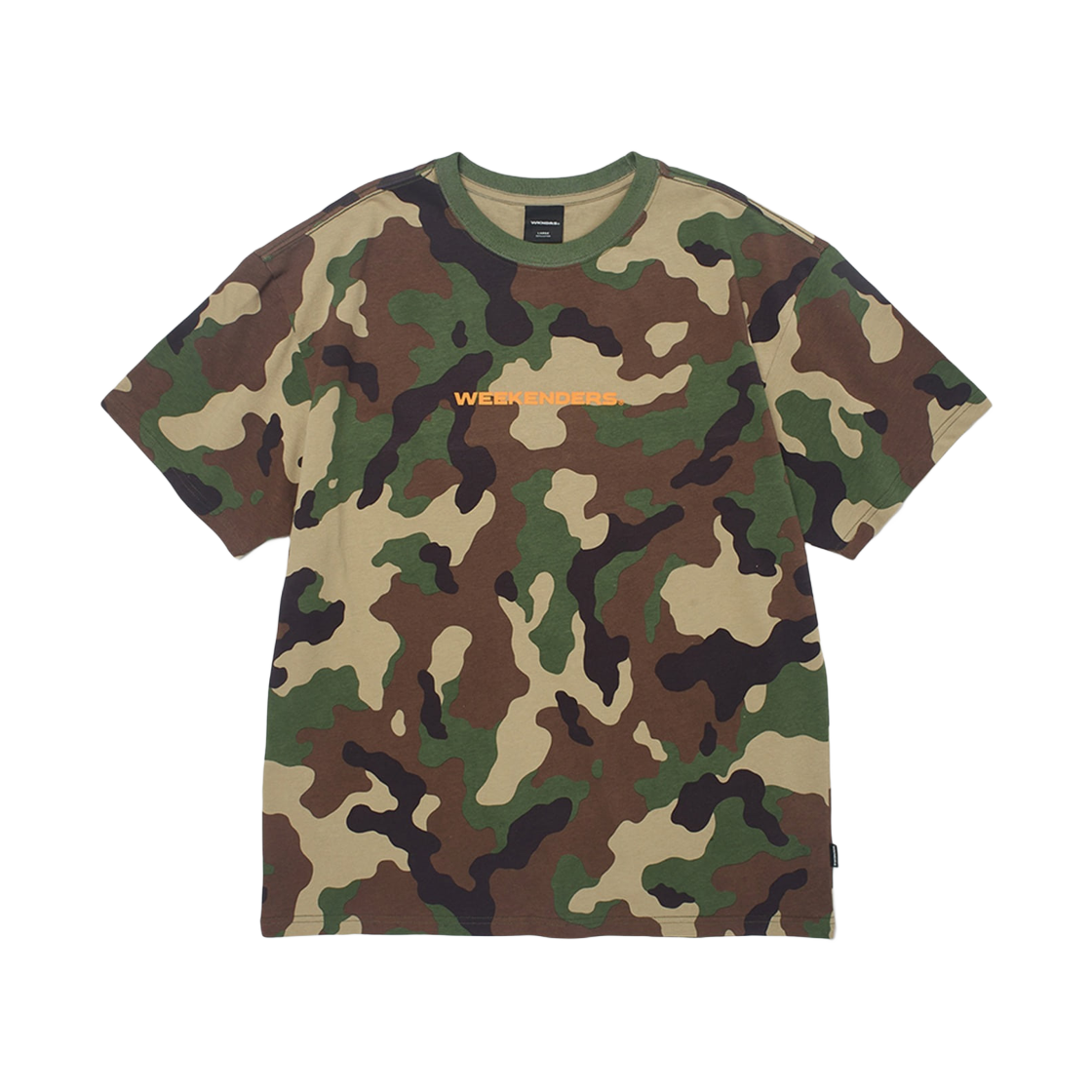 위캔더스 B-로고 티셔츠 카모(WKNDRS B-Logo T-Shirt Camo)