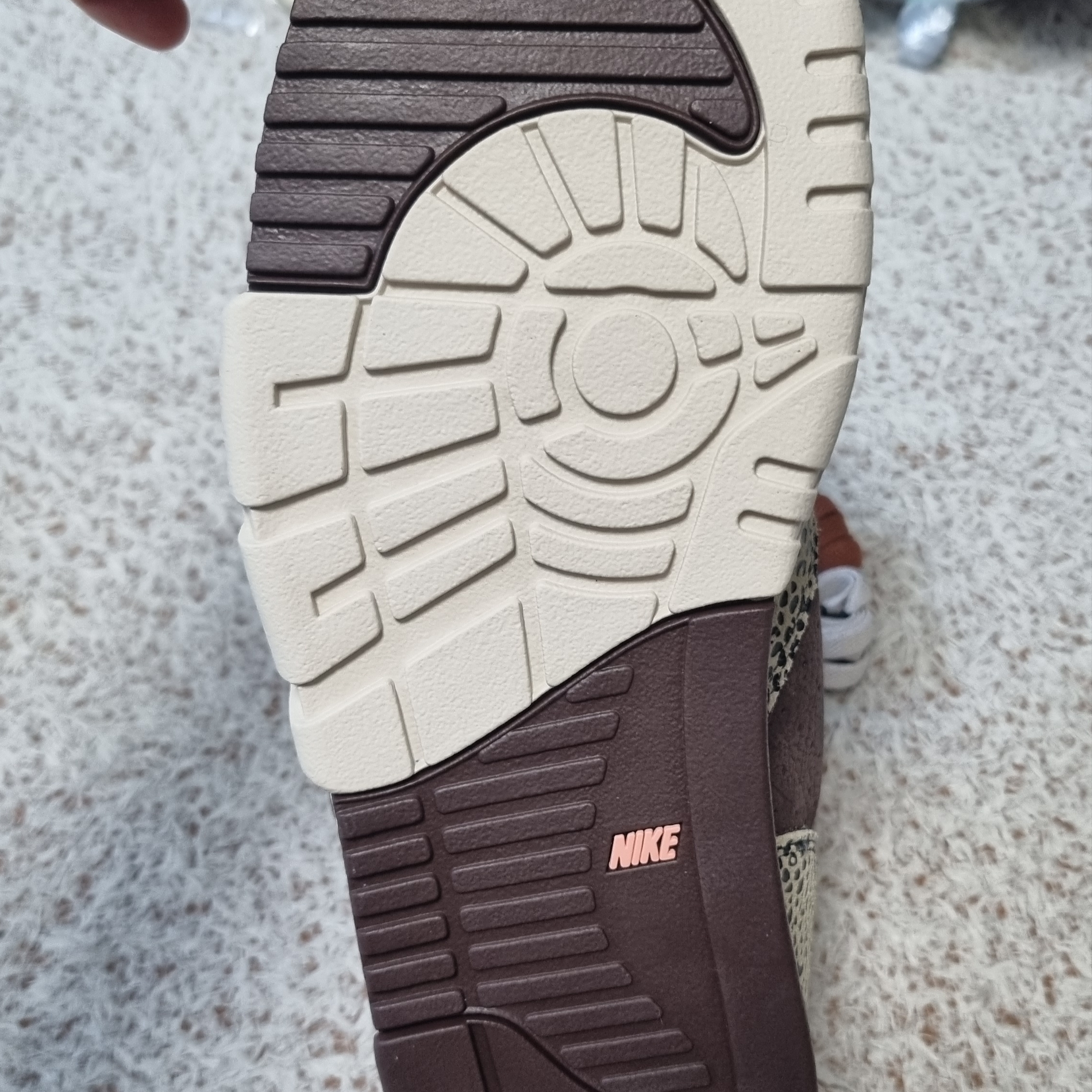 Nike x Arts-Rec Skateshop SB Air Trainer 1 Earth and Dusty Peach 착용 스타일 - 3