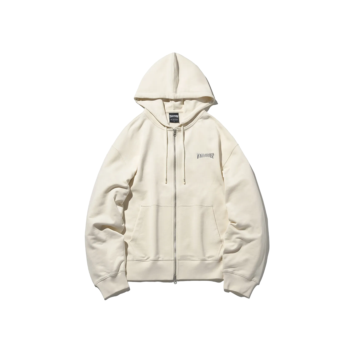 트레셔 매거진 집업 후디 아이보리(THRASHER Magazine Zip-Up Hoodie Ivory) - 1
