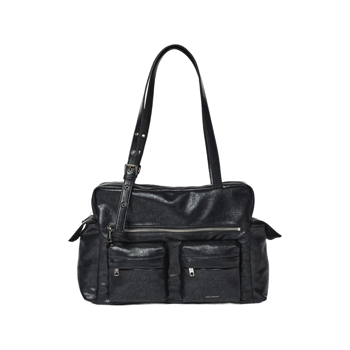 세이모 온도 포켓 유틸리티 백 L 세비지 블랙(Samo Ondoh Pocket Utility Bag L Savage Black)