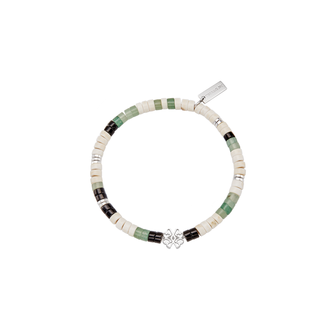 [예약 배송] 티링제이 아틱 코드 브레이슬릿 그린([예약 배송] TEE RING JAY Arctic Code Bracelet Green)