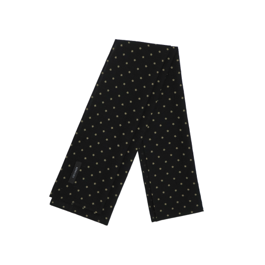 KS5BASG002BK Kookeesee Little Star Long Scarf - black