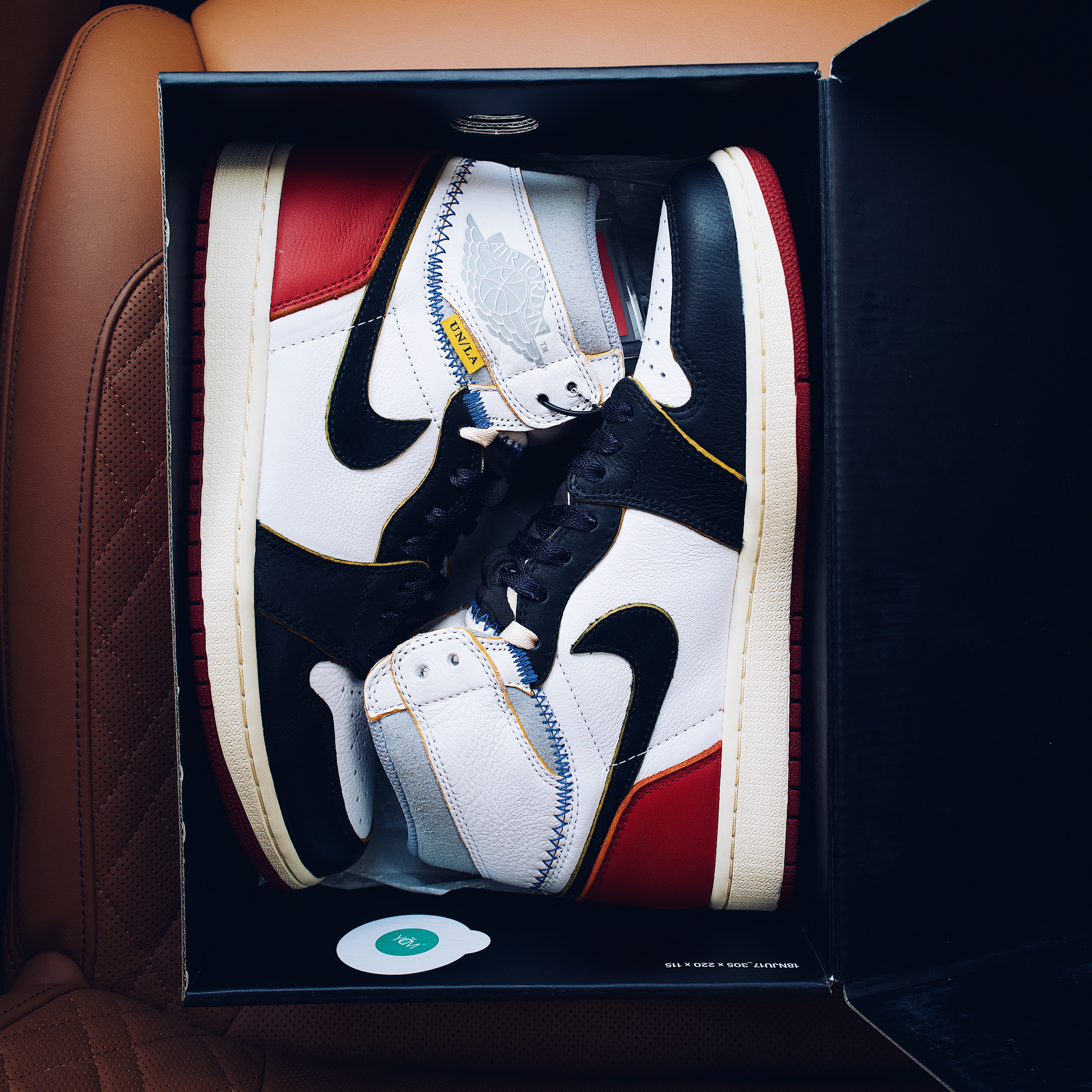 Jordan 1 x Union Retro High Black Toe 착용 스타일