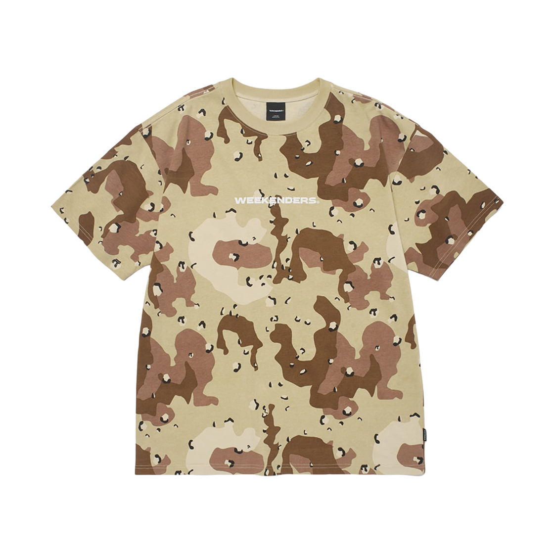 위캔더스 B-로고 티셔츠 데저트 카모(WKNDRS B-Logo T-Shirt Desert Camo)