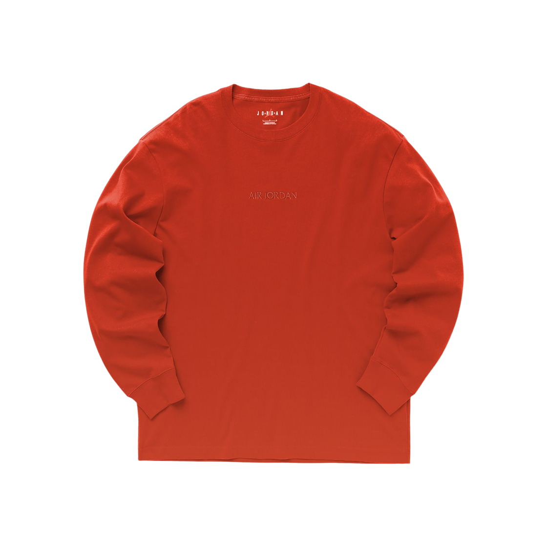 FJ0702-622 Jordan Wordmark Long Sleeve T-Shirt Mystic Red - US/EU