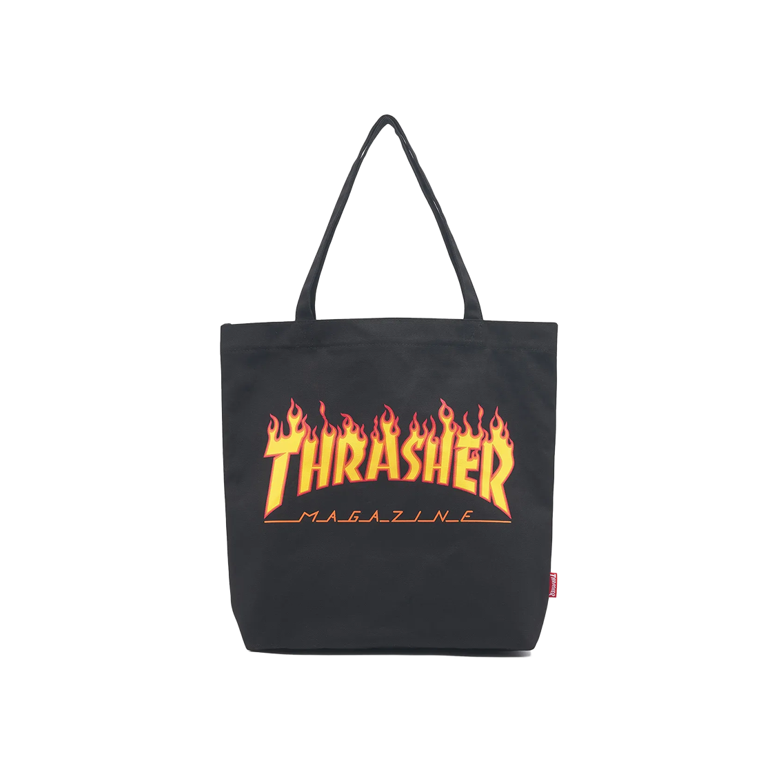 트레셔 플레임 에코백 블랙(THRASHER Flame Eco Bag Black)