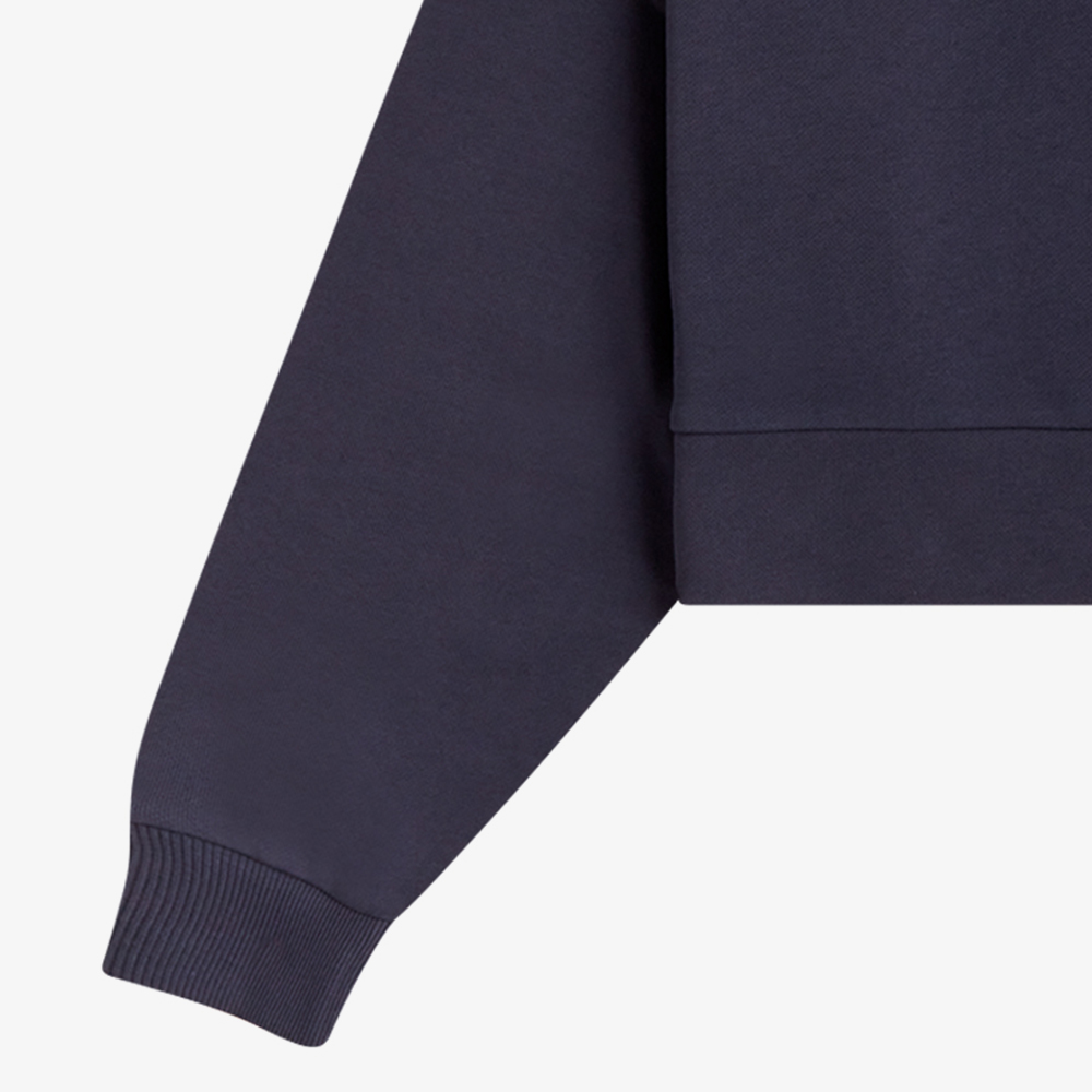 프레드페리 우먼스 테이프 스웨트셔츠 다크그래파이트(Fred Perry Womens Taped Sweatshirt Dark Graphite) - 4