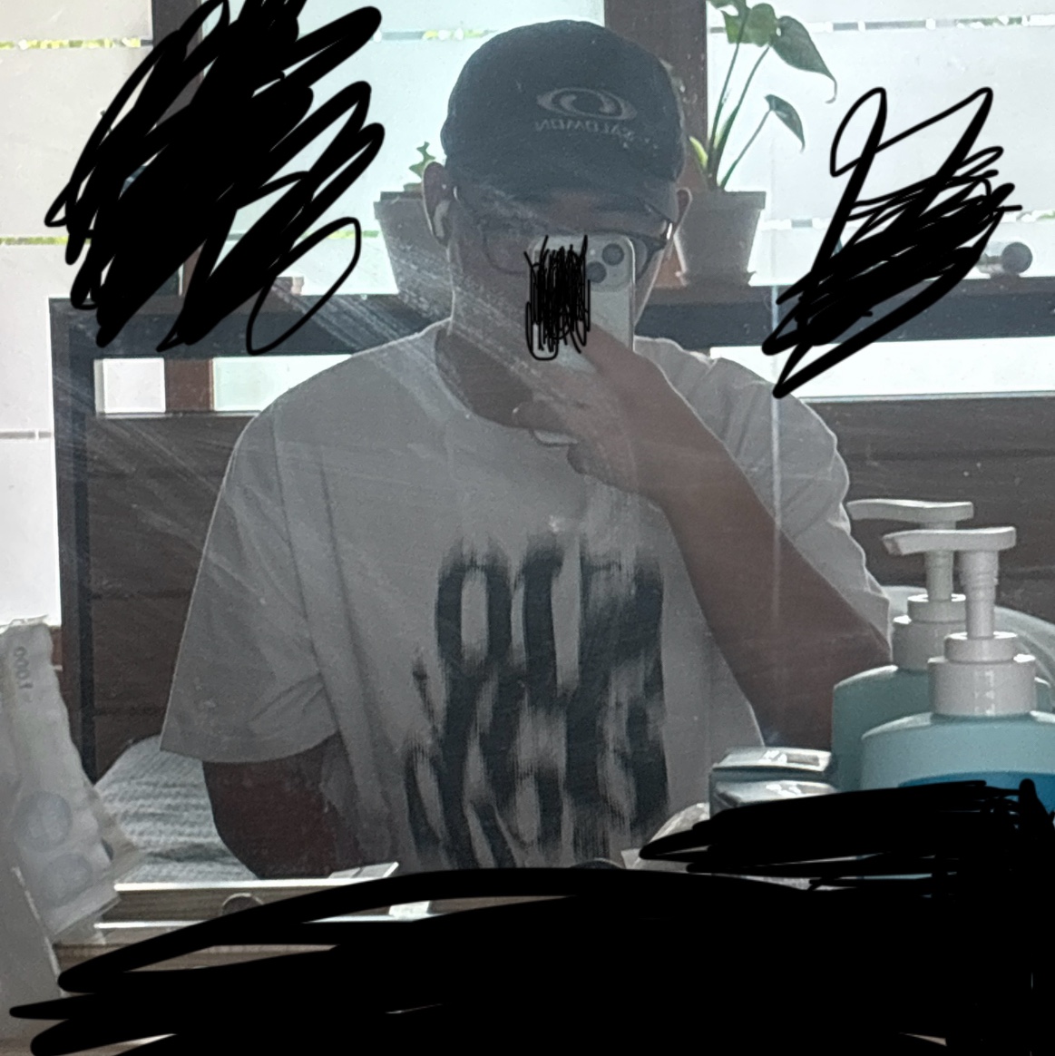 Salomon Link Camp Cap Black 착용 스타일