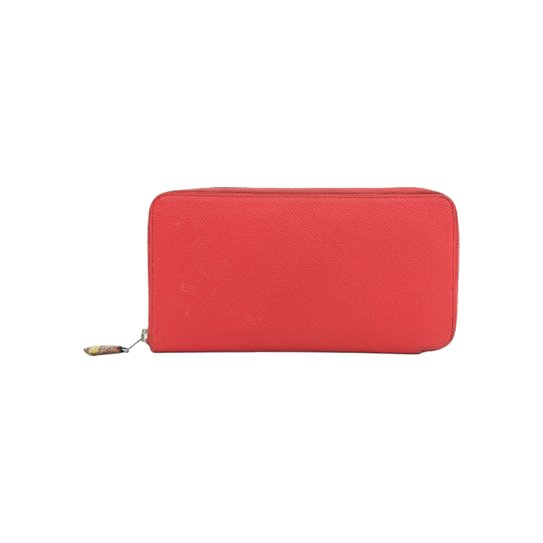 ITSTKRJEP5KT Hermes Silk In Long Wallet Rose Jaipur Silver Hardware