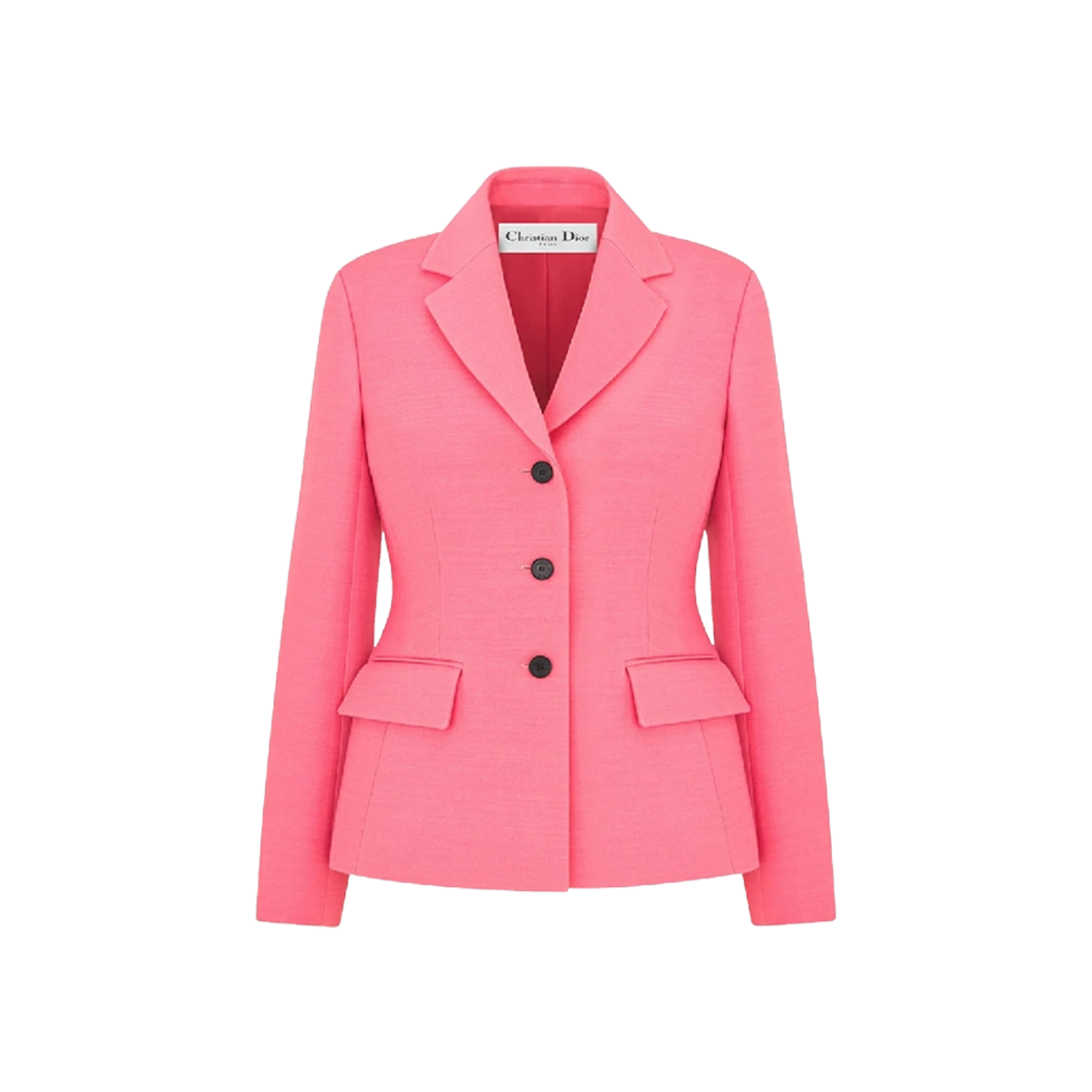 (W) 디올 핏티드 테일러드 울 자켓  핑크((W) Dior Fitted Tailored Wool Jacket Pink)