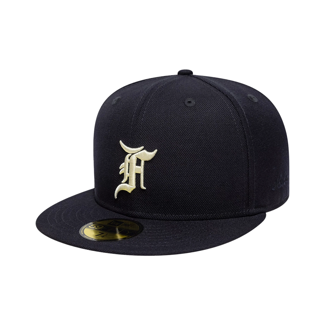 뉴에라 x 피어 오브 갓 59FIFTY 뉴욕 양키스 피티드 캡 네이비(New Era x Fear of God 59FIFTY New York Yankees Fitted Cap Navy)