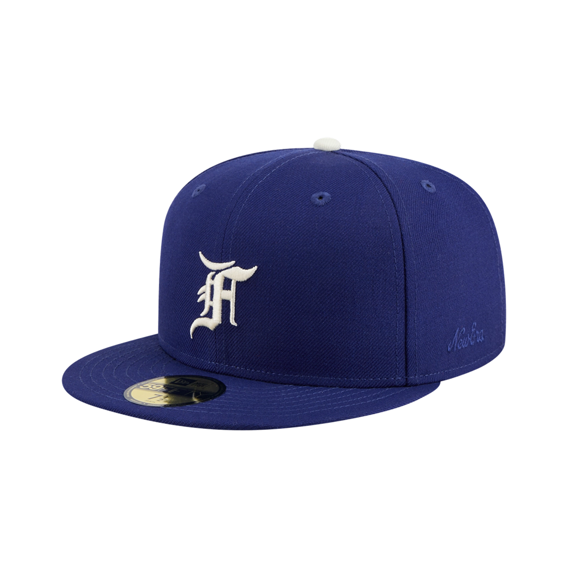 뉴에라 x 피어 오브 갓 59FIFTY LA 다저스 피티드 캡 블루(New Era x Fear of God 59FIFTY LA Dodgers Fitted Cap Blue)