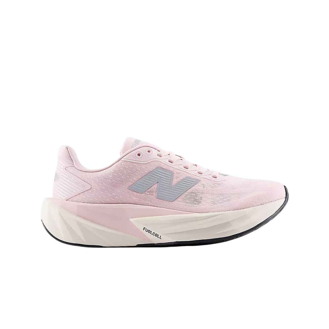 WFCXLI5 (W) New Balance FuelCell Rebel v5 Pink Granite Silver Metallic - D Wide