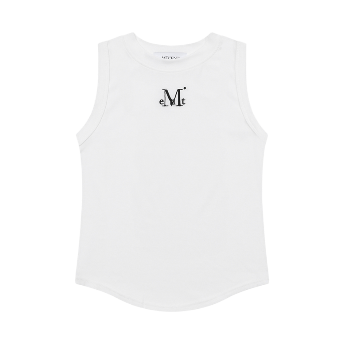 P00000ZP MUCENT Diana Round Neck Sleeveless White