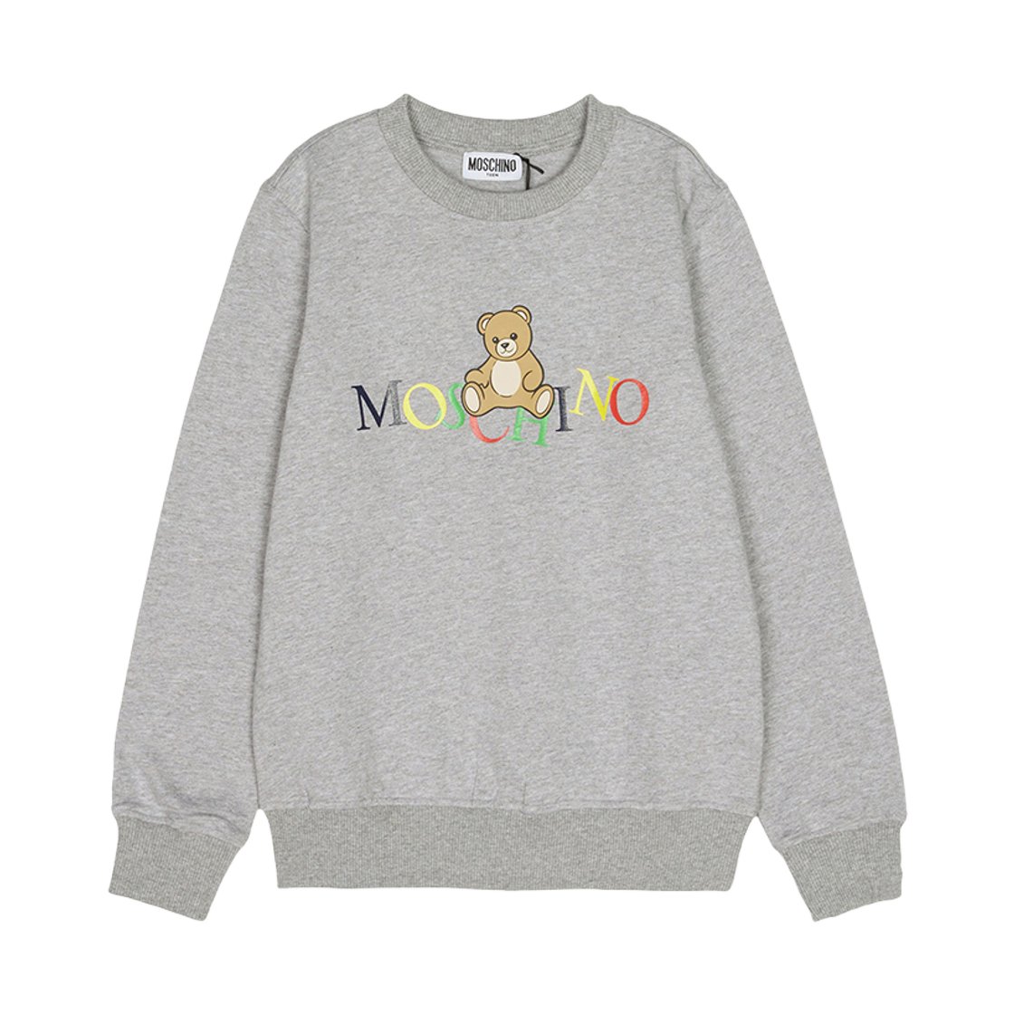 HNF08V-LCA60-60901 (Kids) Moschino Sweatshirt Gray