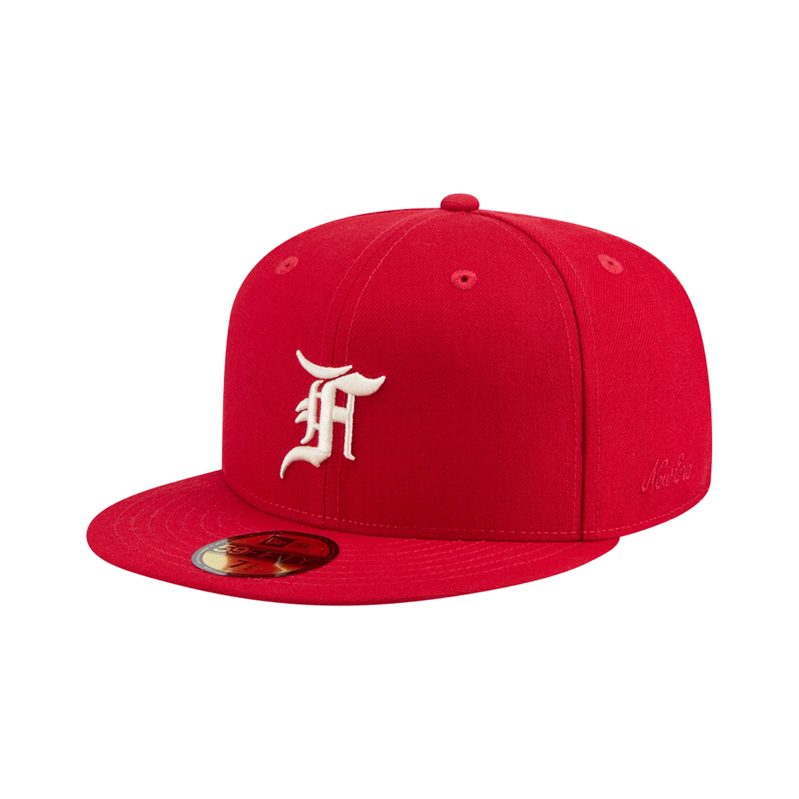 뉴에라 x 피어 오브 갓 59FIFTY 신시내티 레즈 피티드 캡 레드(New Era x Fear of God 59FIFTY Cincinnati Reds Fitted Cap Red)
