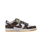 Nike Dunk Low White and Gum Yellow