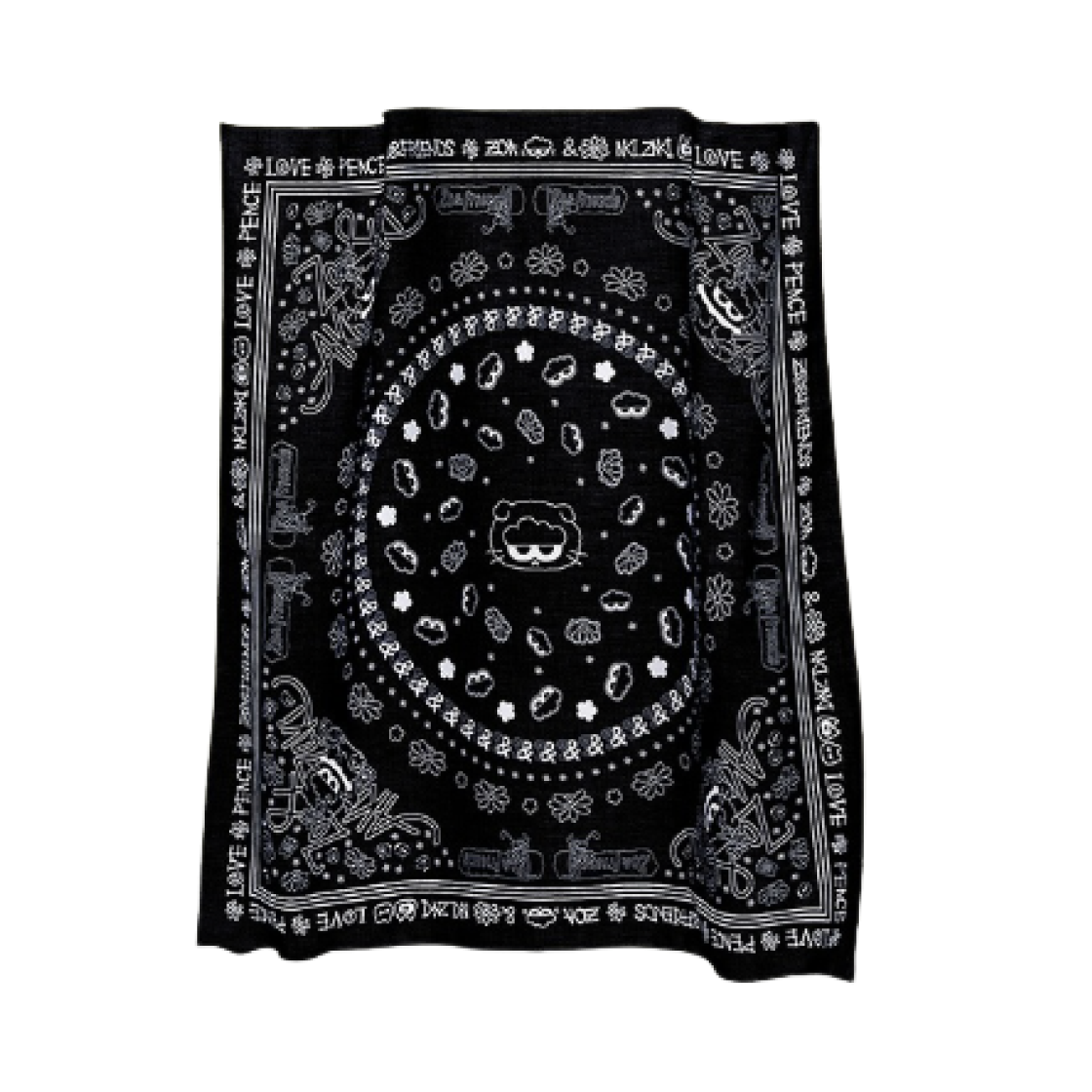 조앤프렌즈 스카프 블랙(Zo&Friends Scarf Black)