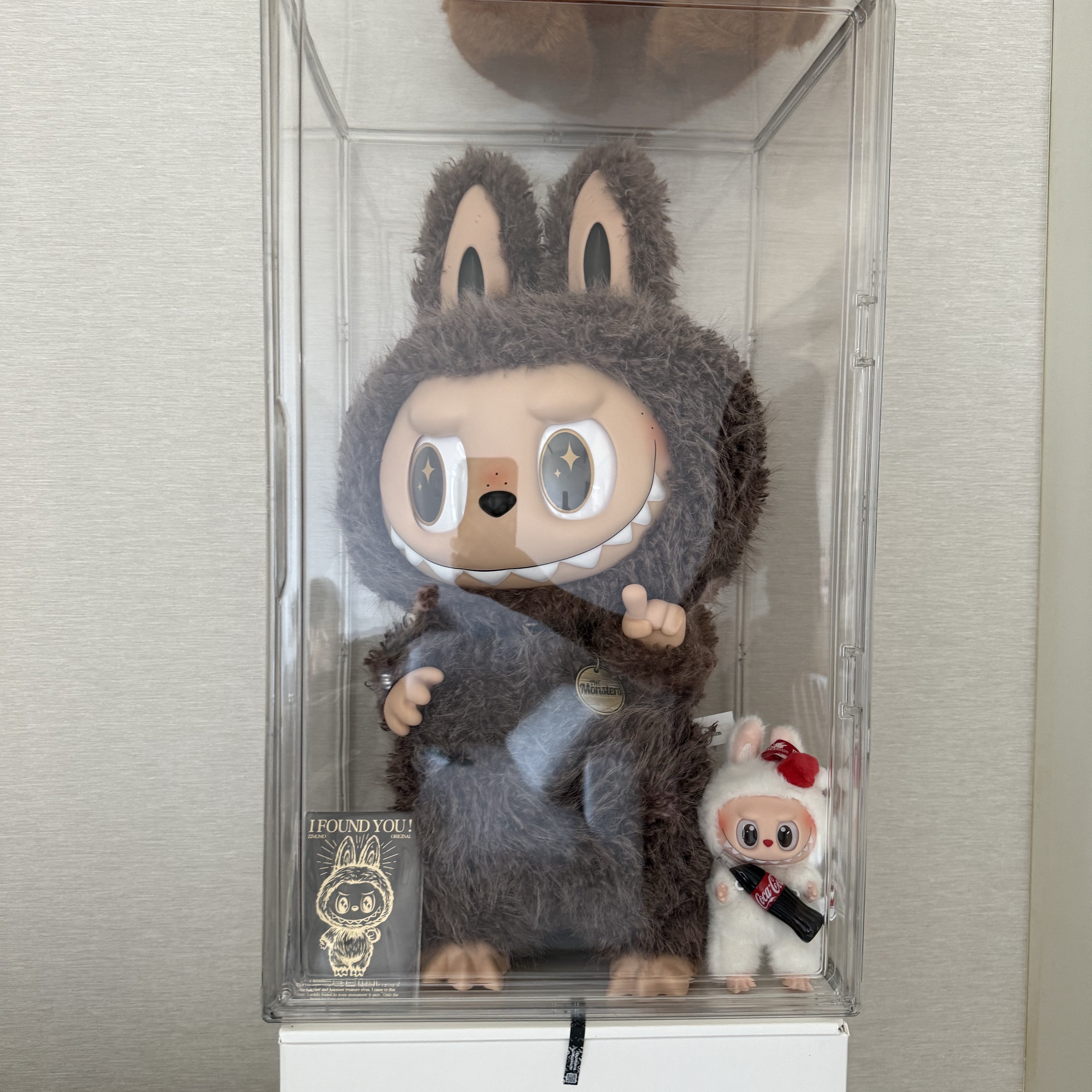Pop Mart Labubu Coca Cola Series Keyring Sealed Case (1 Blind Box) 착용 스타일 - 1