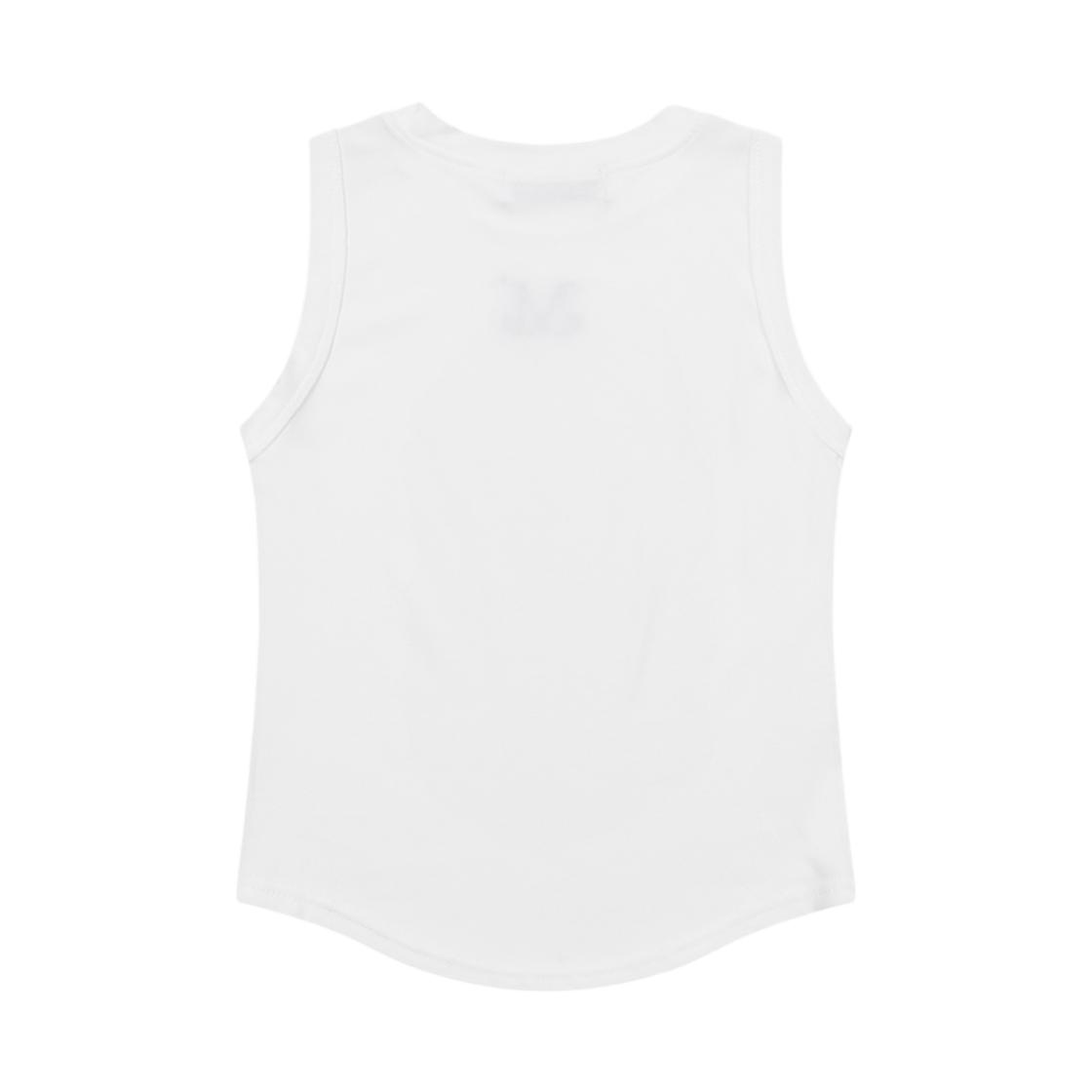 무센트 디아나 라운드넥 슬리브리스 나시 화이트(MUCENT Diana Round Neck Sleeveless White) - 2