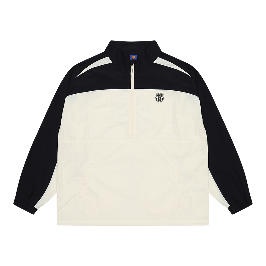 FC 바르셀로나 클래식 우븐 아노락 네이비(FC Barcelona Classic Woven Anorak Navy)