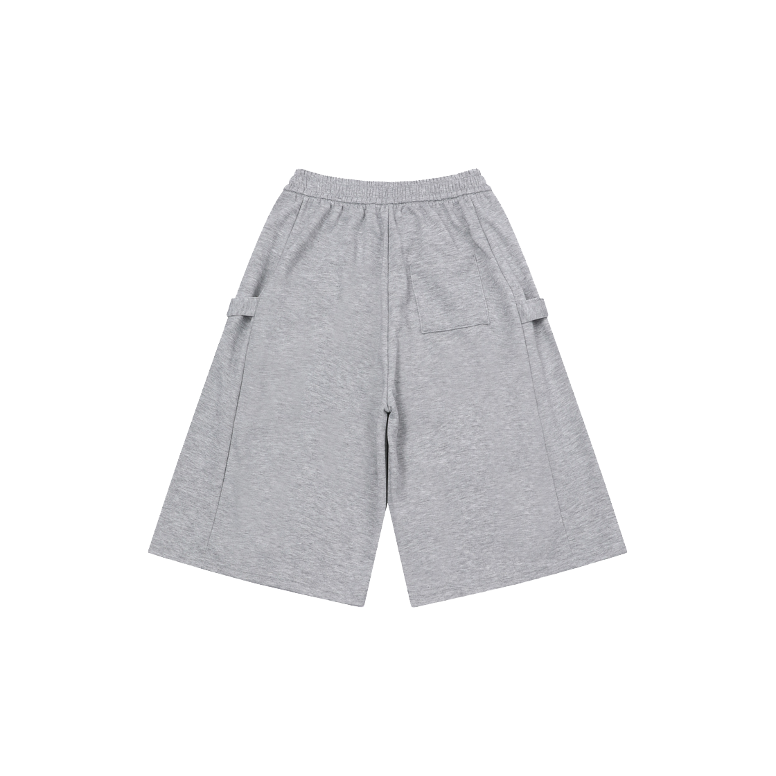【MUCENT】 WEIR SIDE BUTTON SWEAT BERMUDA HALF PANTS UNISEX MUCENT】 WEIR SIDE BUTTON SWEAT BERMUDA HALF PANTS UNISEX