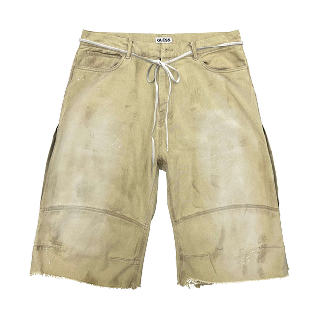 글레스 나인 포켓 버뮤다 021 팬츠 베이지(Gless Nine Pocketed Bermuda 021 Pants Beige)