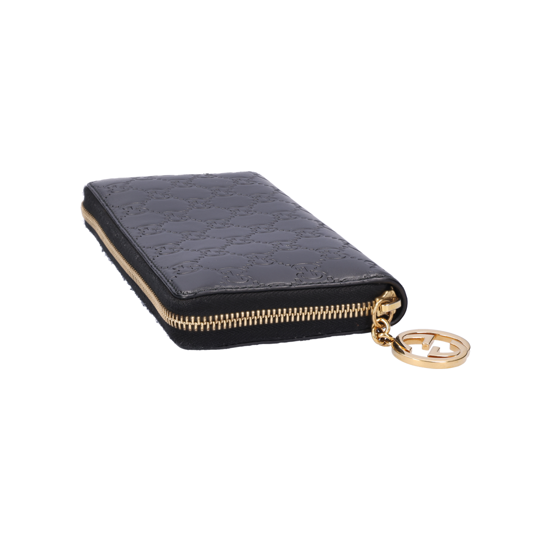 [B등급] 구찌 409342 시마 장지갑 블랙([B등급] Gucci Vintage Shima Long Wallet Black) - 3