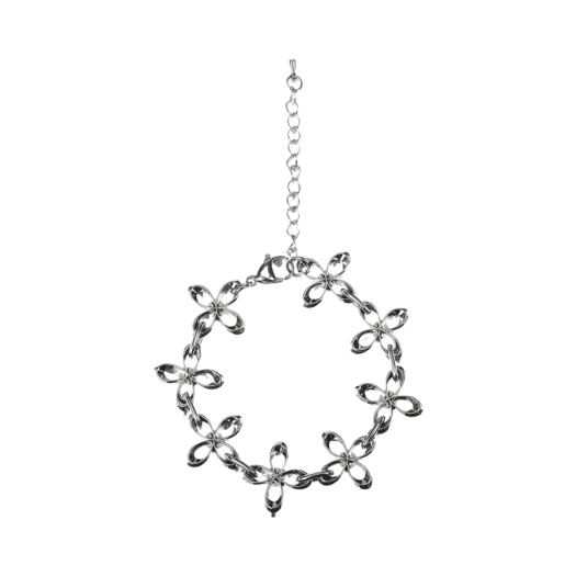 25HSACC05 Surgery Metal Cloverlink Bracelet
