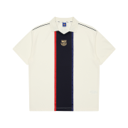 FC Barcelona Retro Short Sleeve Jersey Ivory