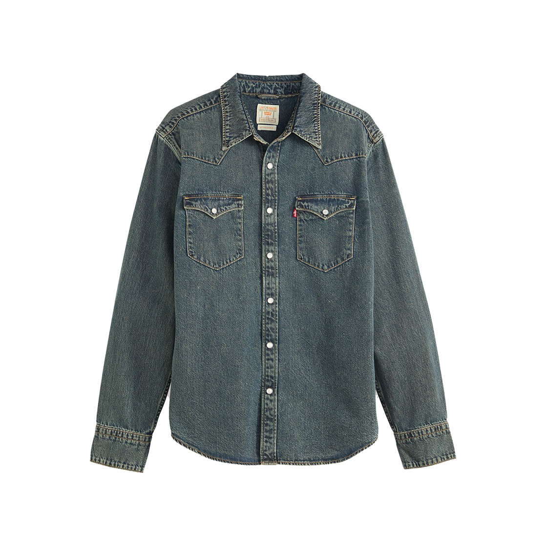 85744-0103 Levi's Barstow Western Shirt Dark Indigo
