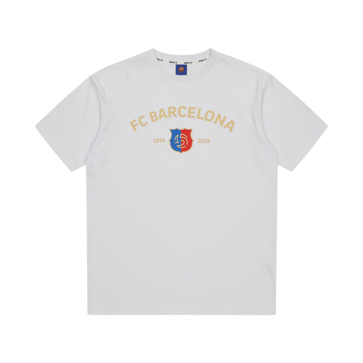 FBCFSS09 FC Barcelona 125th Anniversary T-shirt White