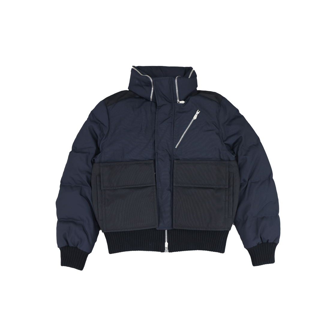 IT37V8FWH85T Hermes Recto Verso Puffer Coat Black