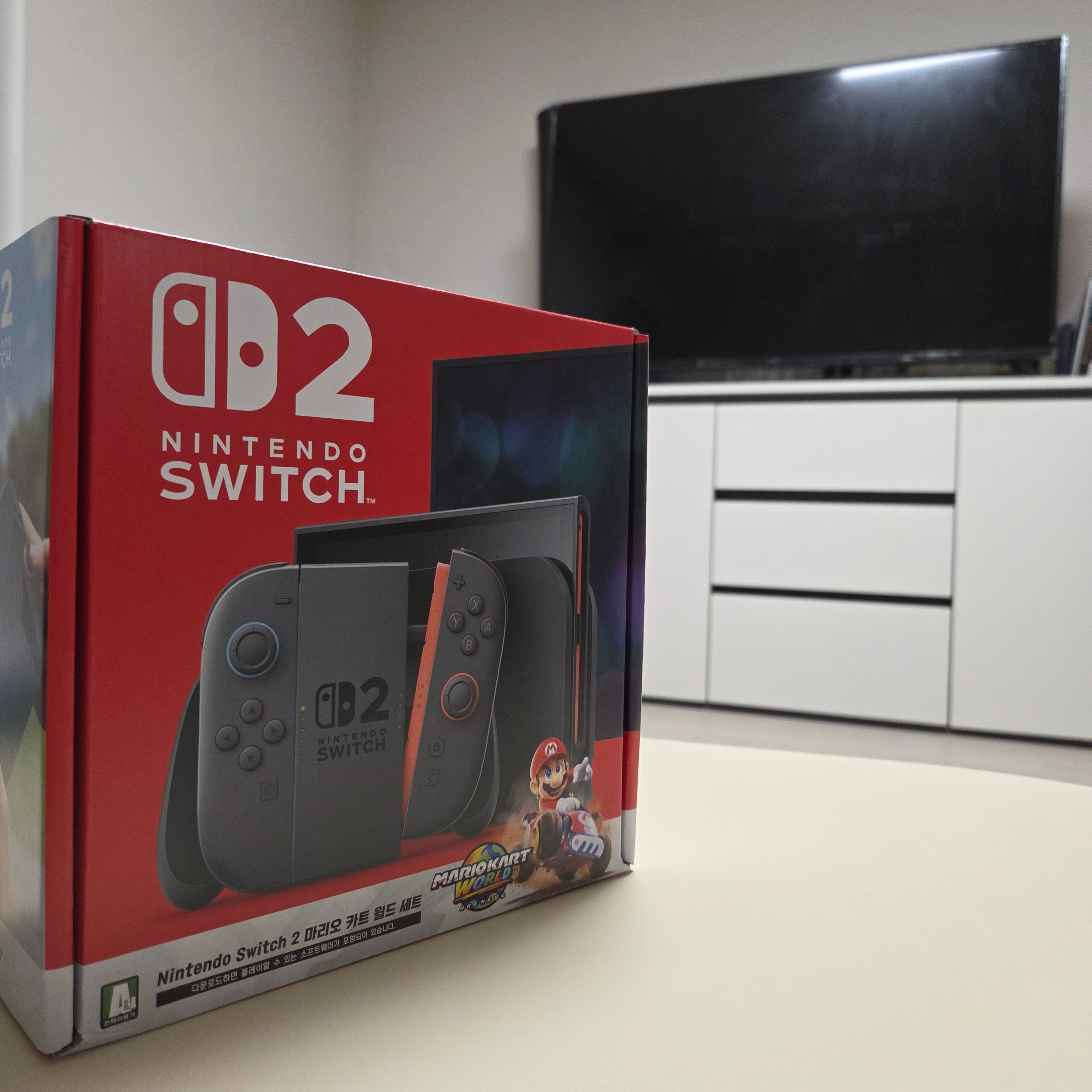 Nintendo Switch 2 Mario Kart World Set (With Software/Korean Ver.) 착용 스타일