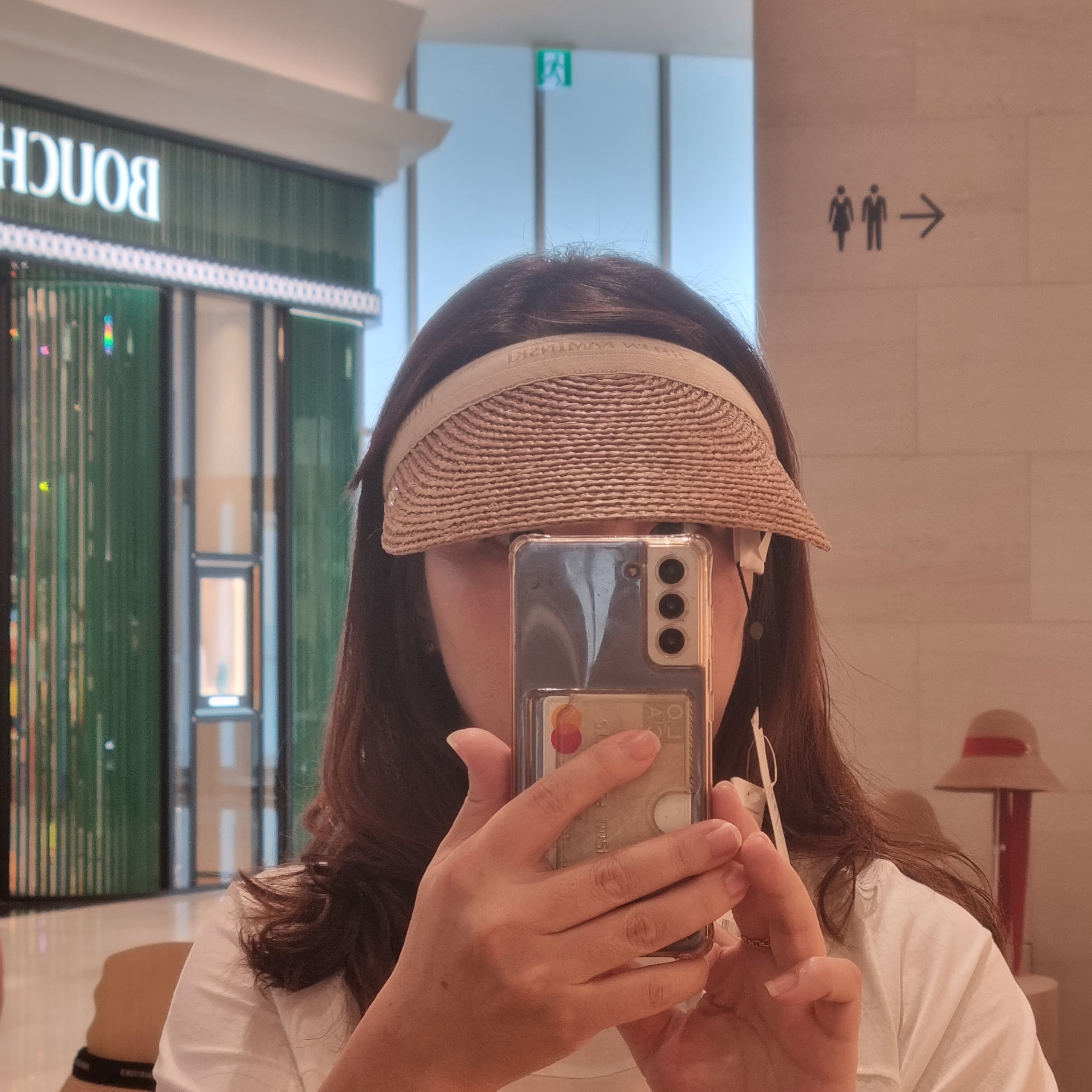 (W) Helen Kaminski Bianca Nougat Natural Logo 착용 스타일
