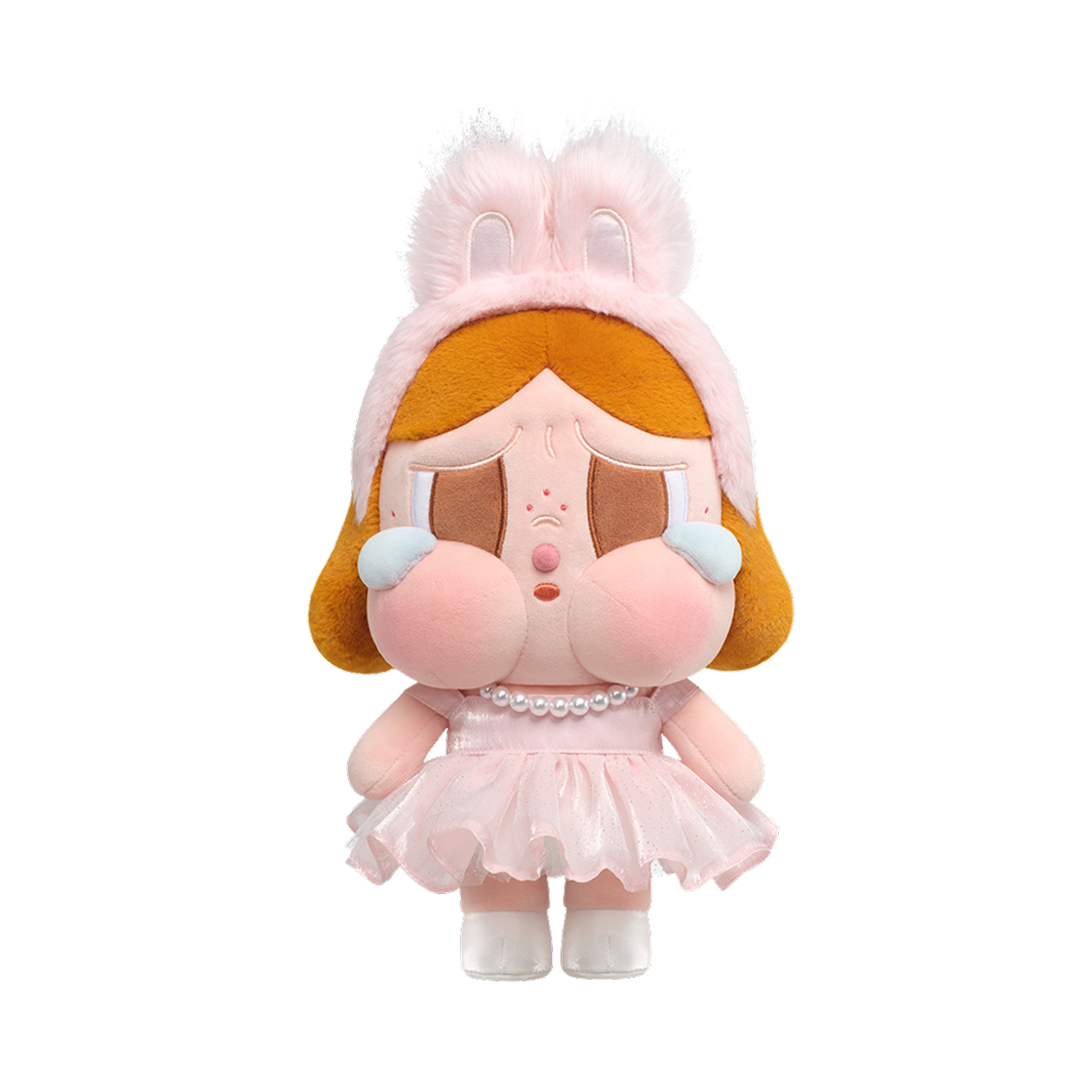 팝마트 크라이베이비 샤이니 샤이니 시리즈 플러시 돌 핑크(Pop Mart Crybaby Shiny Shiny Series Plush Doll Pink)