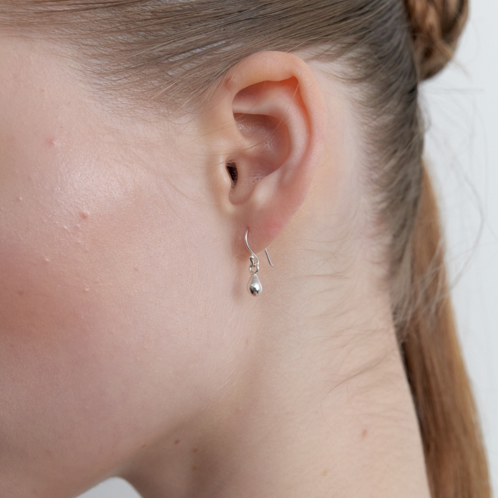러브미몬스터 [실버] 티니 드롭 귀걸이 실버(lovememonster [Silver] Tini Drops Earrings  Silver) - 4