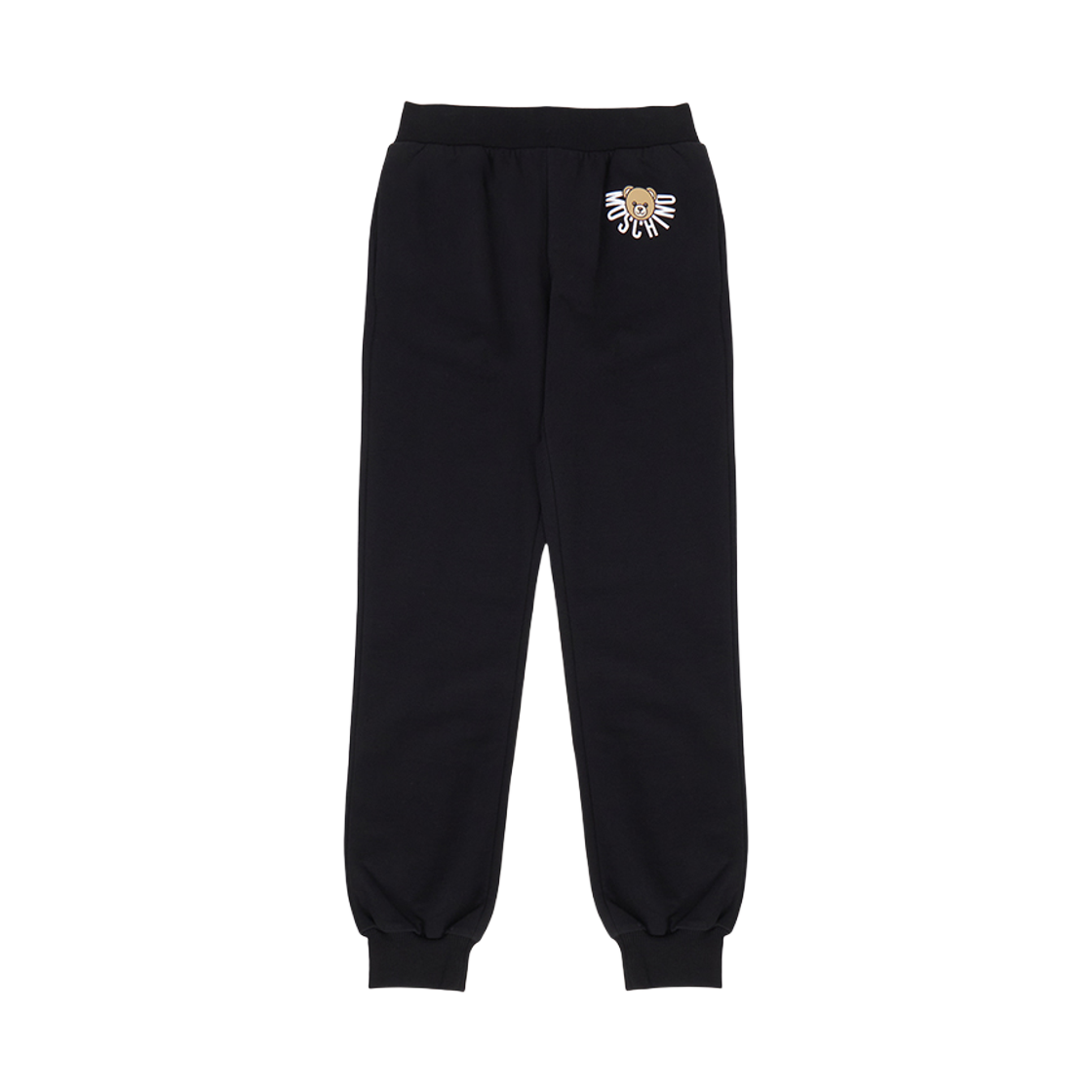 (키즈) 모스키노 조거 팬츠 블랙((Kids) Moschino Jogger Pants Black)