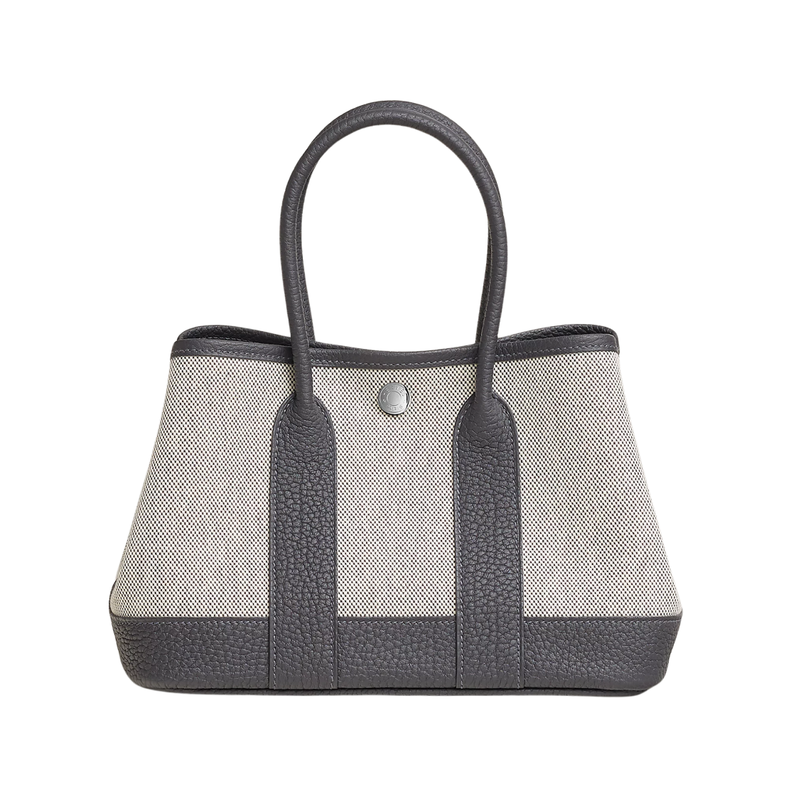 에르메스 네오 가든 파티 23 백 바이킹 캔버스 네곤다 & 팔라듐 하드웨어 에크류 아르두아즈 아르두아즈(Hermes Neo Garden Party 23 Bag Viking Canvas Negonda & Palladium Ecru Ardoise Ardoise) - 1