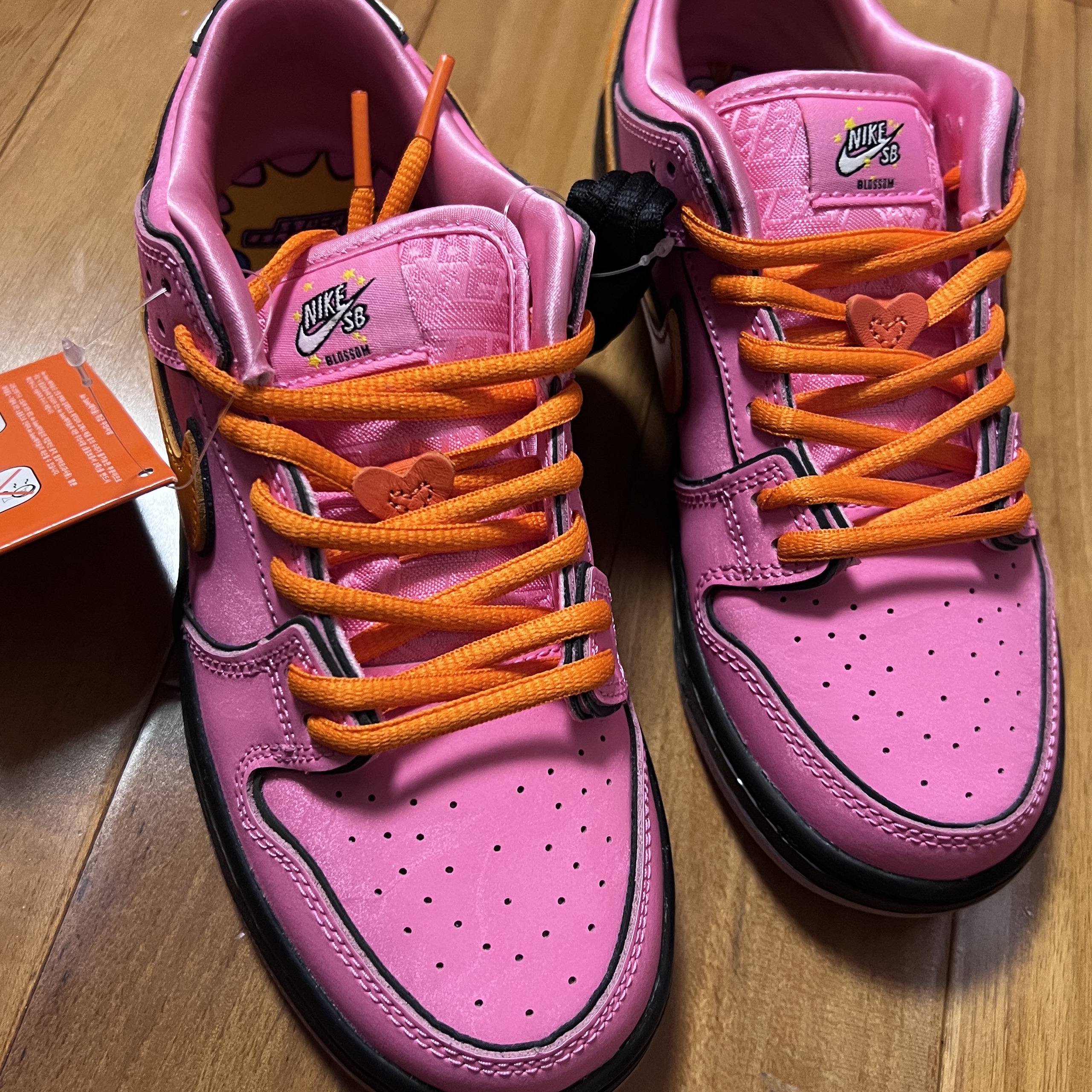 (PS) Nike x The Powerpuff Girls SB Dunk Low Pro QS Blossom 착용 스타일
