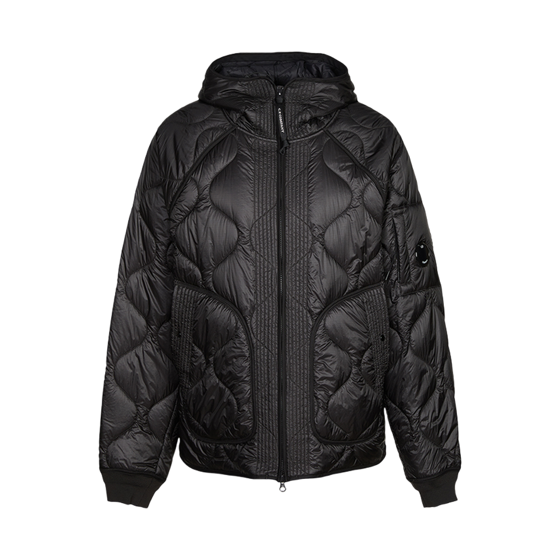 C.P. 컴퍼니 패딩 블랙 - 25FW(C.P. Company Padding Jumper Black - 25FW)