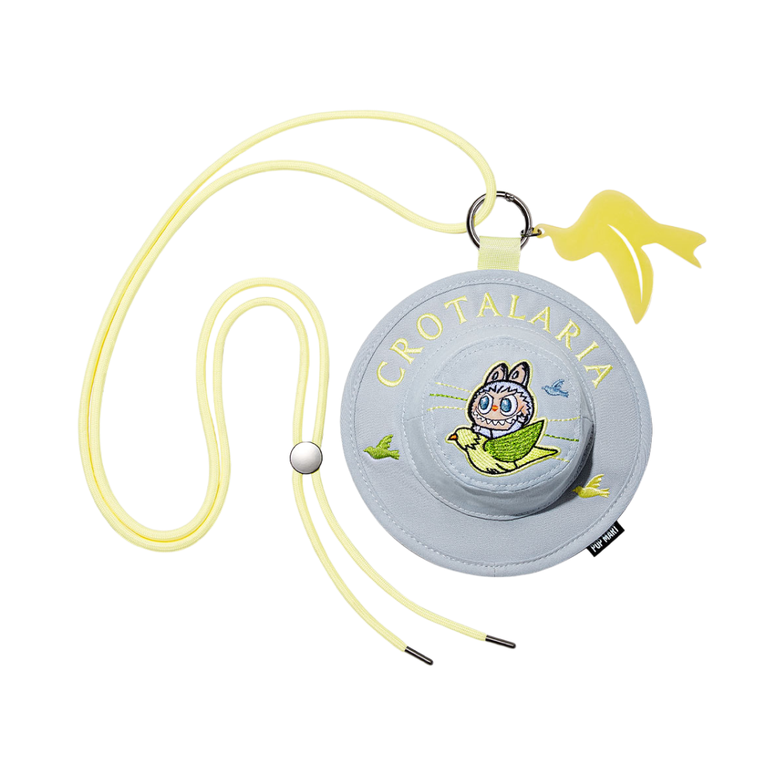 팝마트 더 몬스터즈 라부부 봄에 피는 라부부 시리즈 버킷햇 미니 백 크로탈라리아 (개봉 박스)(Pop Mart The Monsters Labubu Fall In Wild Series Bucket Hat Mini Bag Crotalaria (Opened Case)) - 1