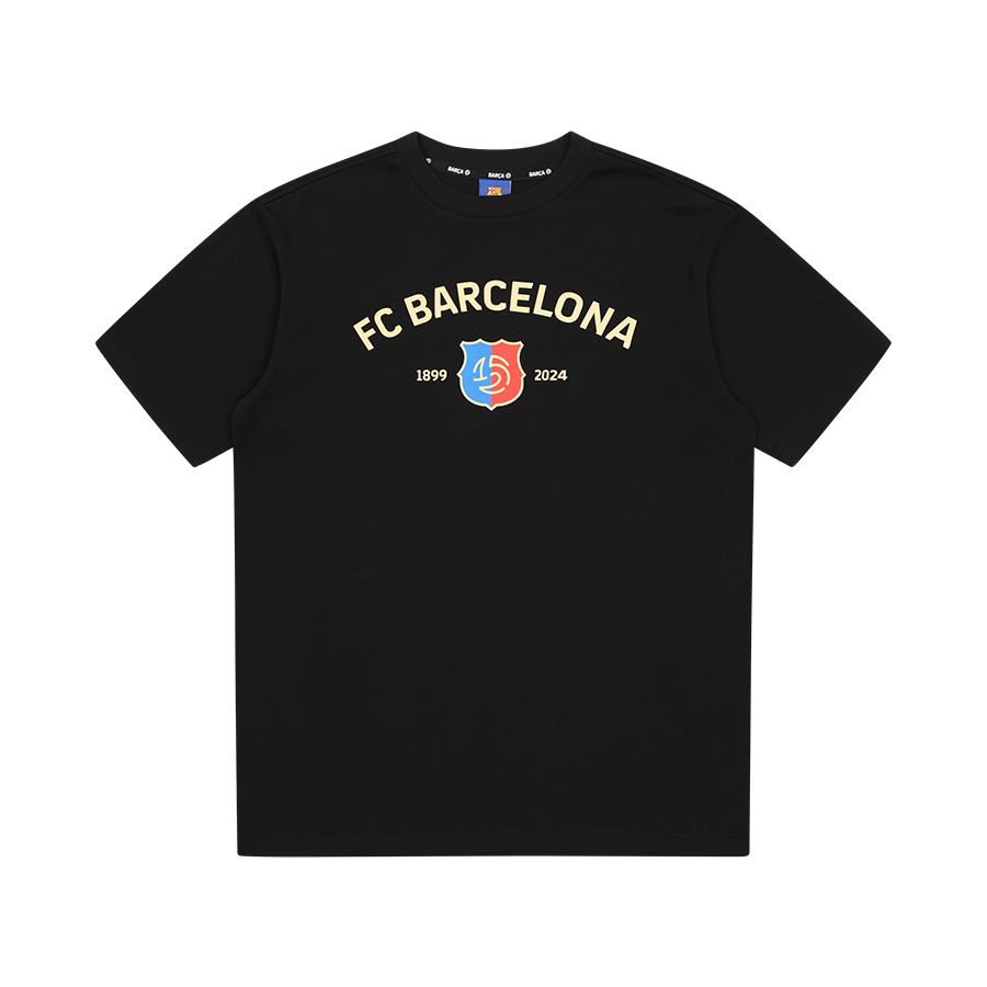 FC 바르셀로나 125주년 반팔 티셔츠 블랙(FC Barcelona 125th Anniversary T-shirt Black)