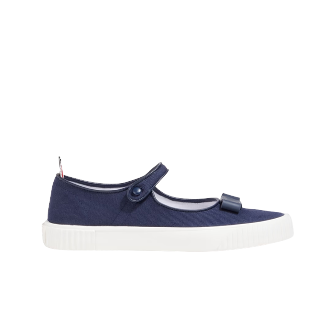 FFF094A-01588-415 (W) Thom Browne Mary Jane Sneakers Navy
