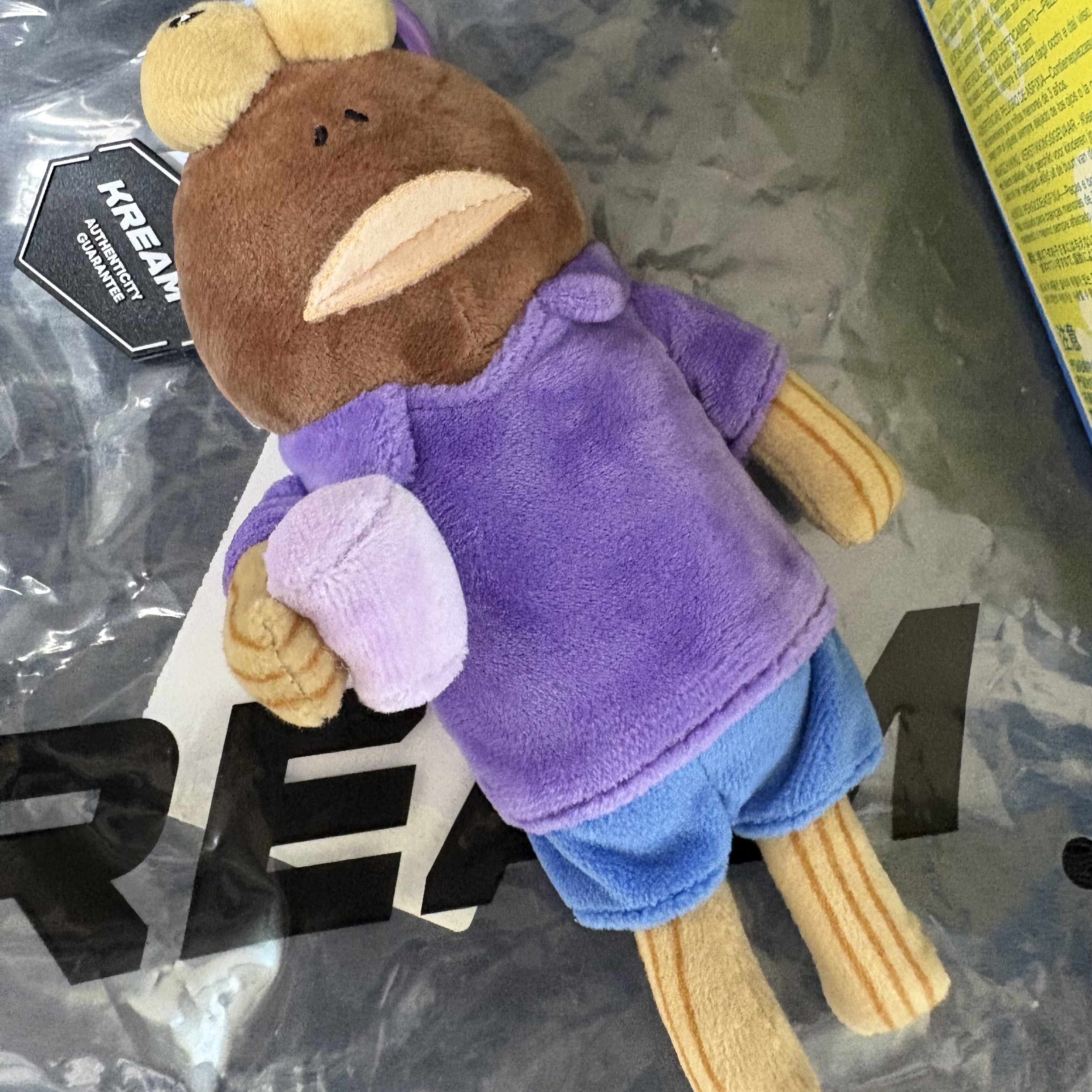 Pop Mart Bikini Bottom Buddies Whimsical Plush Dazed Fish (Opened Case) 착용 스타일